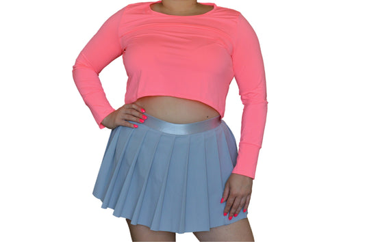 Long Sleeve Crop Shirt