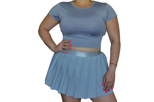 Short Sleeve Crop Shirt